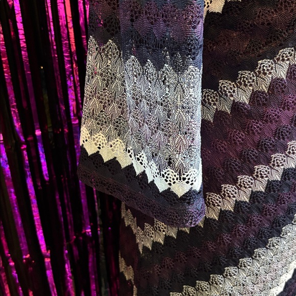 NWT Purple Knit Dress 12 - Picture 3 of 3